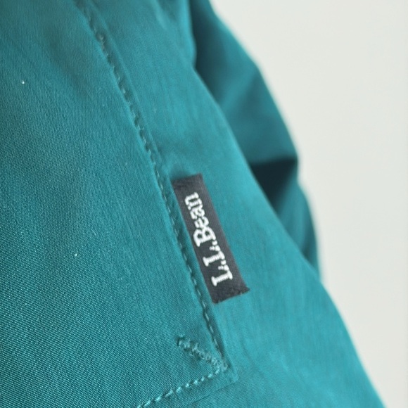 L.L.Bean Vintage Green Primaloft Down Jacket Size XLP - Picture 13 of 16